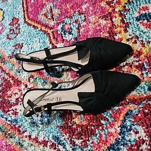 Gretonu womens suede heel 8.5